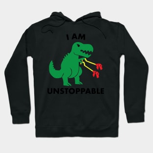 I Am Unstoppable! Cute Dinosaur Shirts for Dino Lovers Hoodie